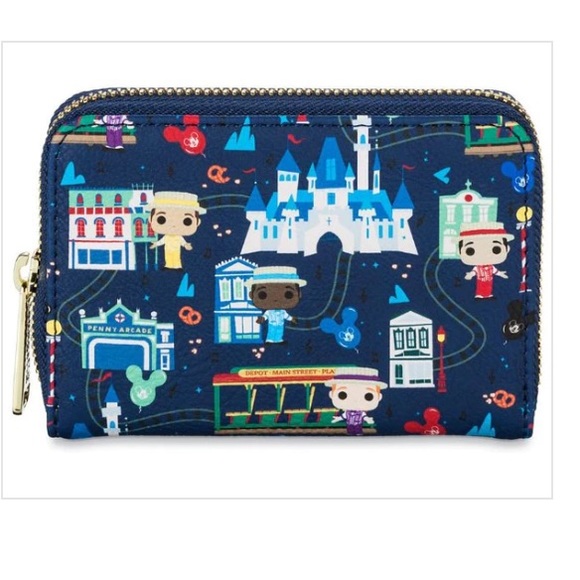 ~😊NWT Loungefly Disney Parks Dapper Dan's Wallet😊~ - Picture 2 of 6